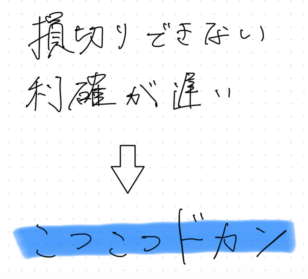 こつこつドカン
がなぜ身に起こってしまうのか
ポイントを書いた画像
